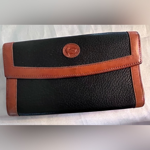 Dooney & Bourke Black and Brown Women’s Wallet - Picture 2 of 12